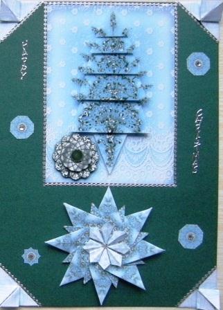 Vintage Floral 75.2, Evergreen Tree by Gill Middleton