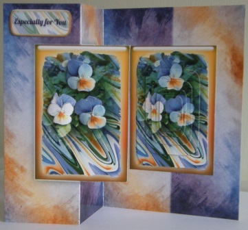 Photo Floral 1, Pansies by Gill Middleton