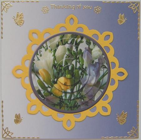 Circular Easy-position Pyramid - Fresias by Gill Middleton