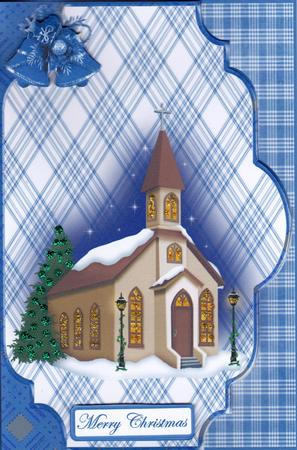 Church in the Moonlight by Gill Middleton