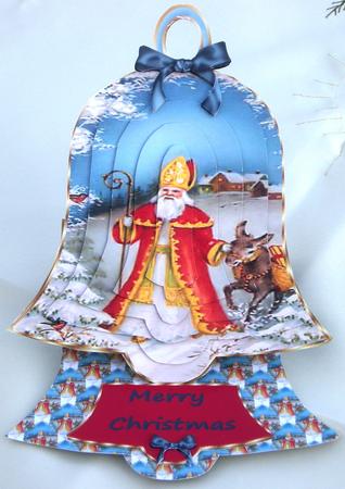 Saint Nick Bell Easel Kit by Gill Middleton