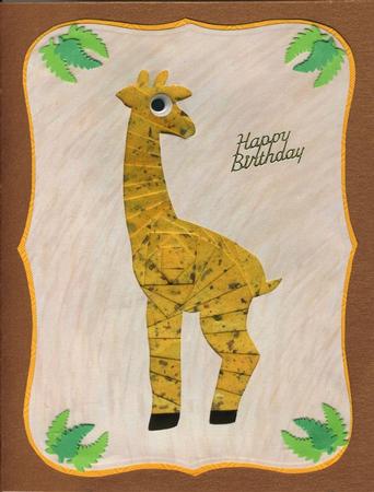 Giraffe by Gill Middleton
