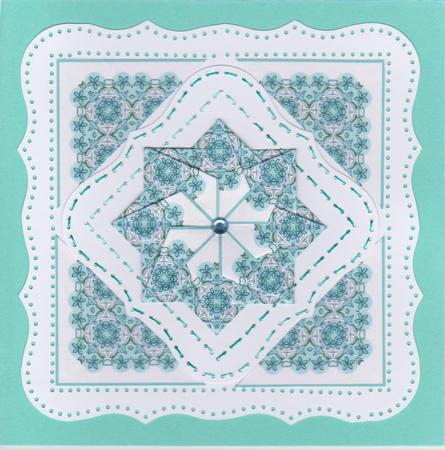 Aqua Fresh - Teabag Tiles Set #1 by Gill Middleton