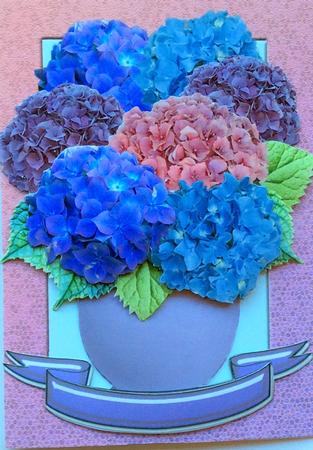 Hydrangea Heaven Mini Kit by Gill Middleton