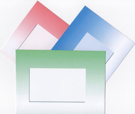 Shaded Envelopes - C6 - Brights by Gill Middleton