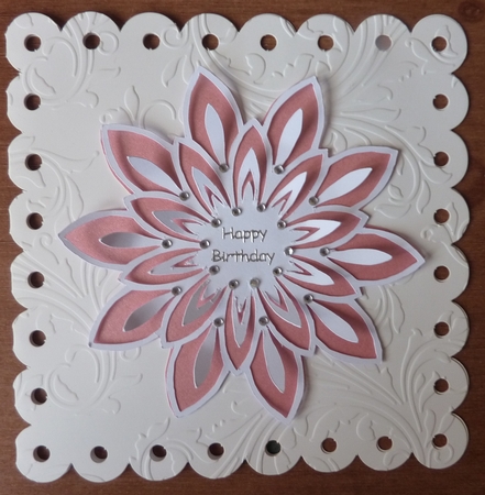 Floral Pop Up Card by Gillian Brooks