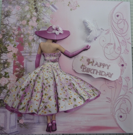 1950's Lady Pretty in Pink Mini Kit Featured Gallery Photo