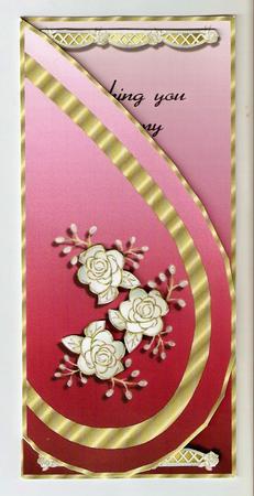 Tear Drop Pink Wedding by Gillian Jenner