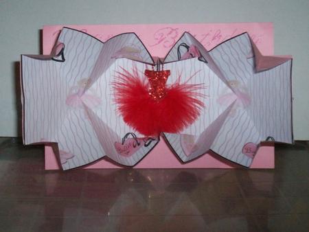 Exploding Card - Love to Dance by Gillian Mahoney