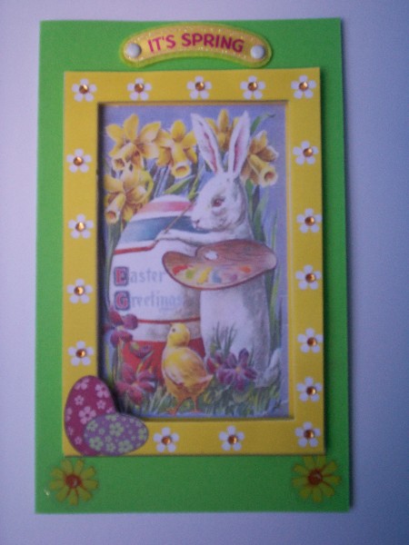 Bunny Painting by Gillian Mahoney