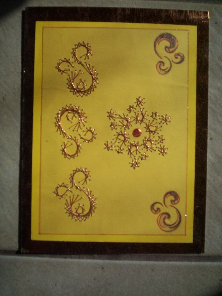 Bronze Swirls by Gillian Mahoney