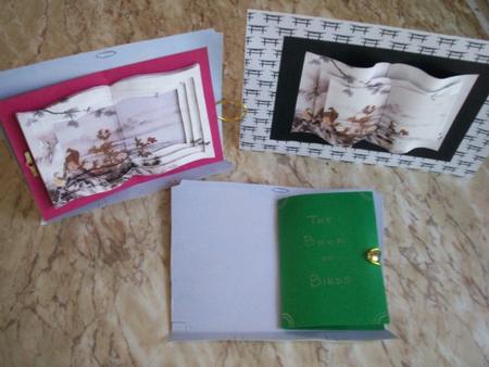 Oriental Bird on Stream Book Tunnel Sheet by Gillian Mahoney