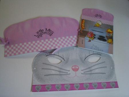 Girl Chef Card/hat by Gillian Mahoney