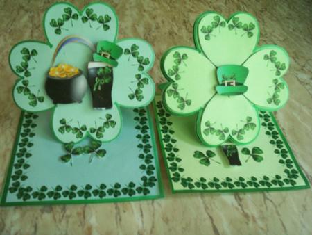 St Patrick's Day Easel by Gillian Mahoney