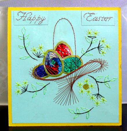 4 Easter Eggs by Gillian Mahoney