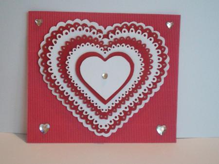 Scalloped Heart Toppers 2 by Gillian Mahoney
