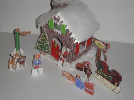 Santas Workshop by Gillian Mahoney