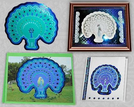 Peacock by Gillian Mahoney