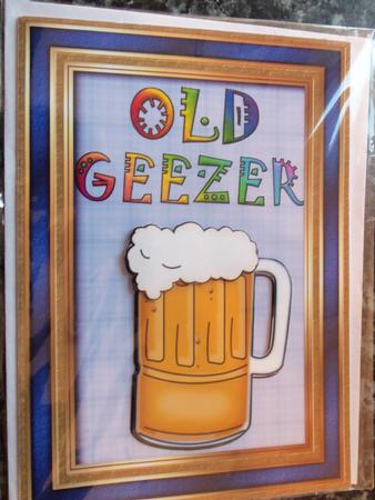 Buy the Old Geezer a Pint - cheers! by Gillian Sollis
