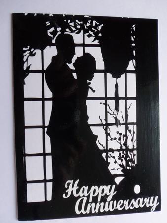 Paper Magic Frame the Lovers by Gillian Sollis