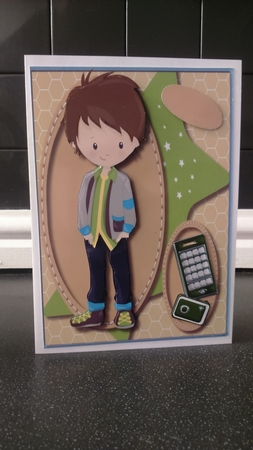 Fashion Boy and His Gadgets 1 by Gillian Wolstenholme