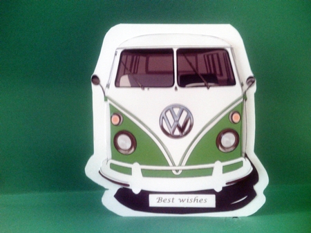 VW Camper by Gillian Wolstenholme