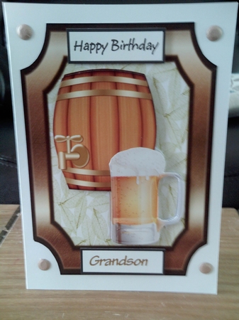 A Cool Beer by Gillian Wolstenholme