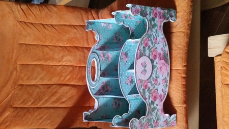 Shabby Chic French Multi-way Vanity Caddy by Gisela Heinen