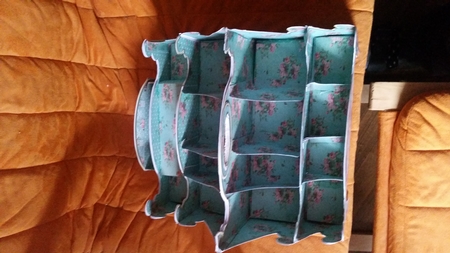 Shabby Chic French Multi-way Vanity Caddy by Gisela Heinen