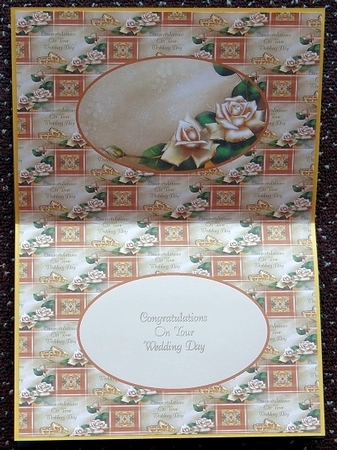 Rings and Roses Wedding Day Insert by Giselle Topper