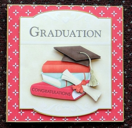 Graduation Books Topper & Decoupage by Giselle Topper