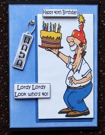 Lordy Lordy Jim is 40 Insert by Giselle Topper