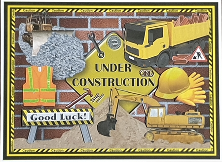 Under Construction for Boys to Men! by Giselle Topper