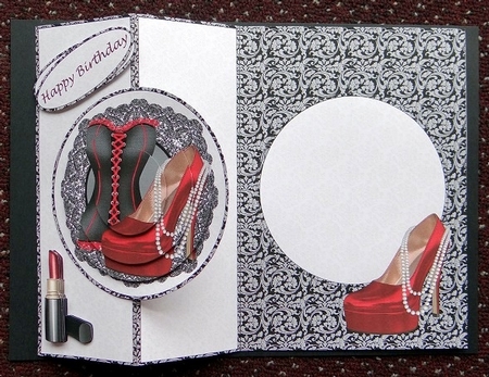Corset Pearls and Shoe by Giselle Topper