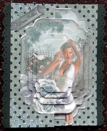 No Holes Fold Marilyn 50's Style Mini Kit by Giselle Topper