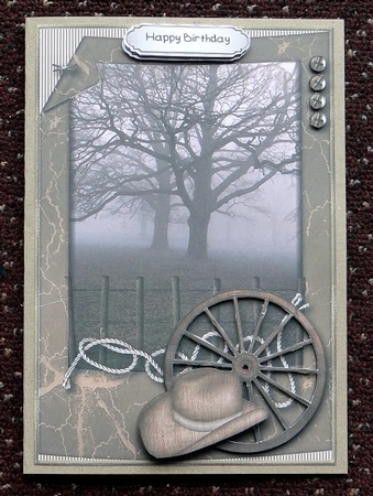 Cowboy Country Topper by Giselle Topper