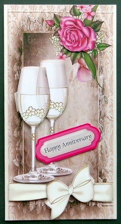 Anniversary Standard DL Card by Giselle Topper