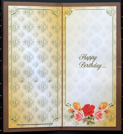 Vintage Roses Dl by Giselle Topper