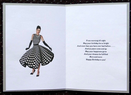 Black N White Beauty Insert by Giselle Topper