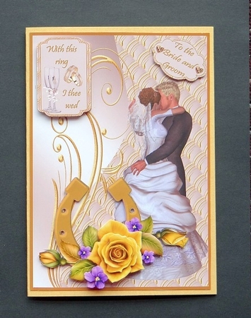 Good Luck on Your Wedding Day by Giselle Topper