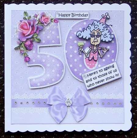 8x8 Stella Turning 50 Mini Kit by Giselle Topper