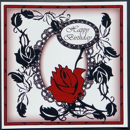 Gothic Roses Various Occasions Topper by Giselle Topper