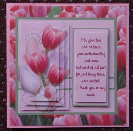 Thank You Tulips by Giselle Topper