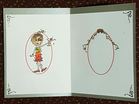 J.J May your Christmas be a hit insert by Giselle Topper