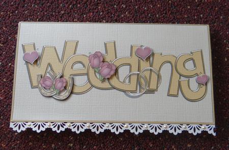 Wedding Money or Gift Wallet and Card by Giselle Topper