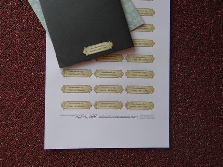 Metallic Blank Greetings Text Plates by Giselle Topper