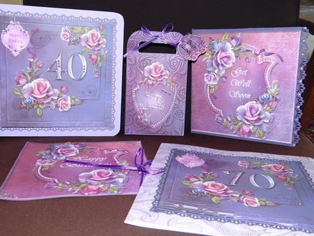 Rose Romantica, Medium Gift Bag by Giselle Topper