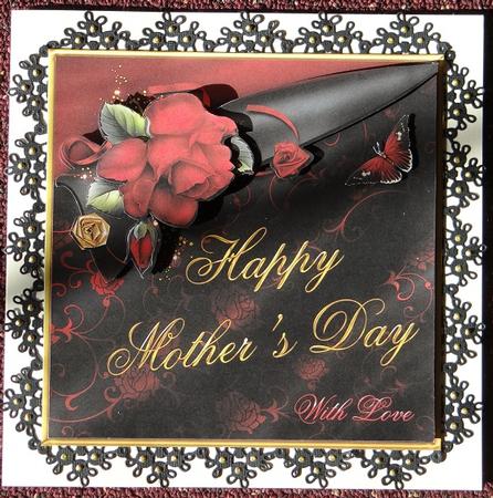 Happy Mother's Day Card Front by Giselle Topper