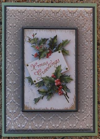 Holly Quick Card by Giselle Topper