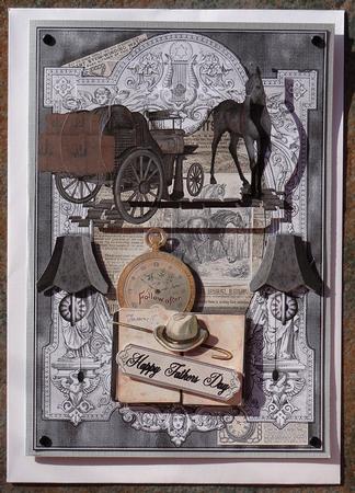 Male Birthday Card or Other Occasion by Giselle Topper